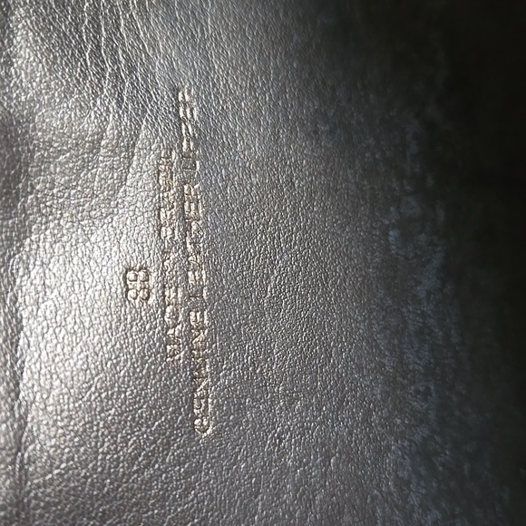 NEW Talbots Brown Leather Tall Heel Boots 8 - Picture 7 of 8